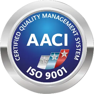 AACI Certification ISO 9001