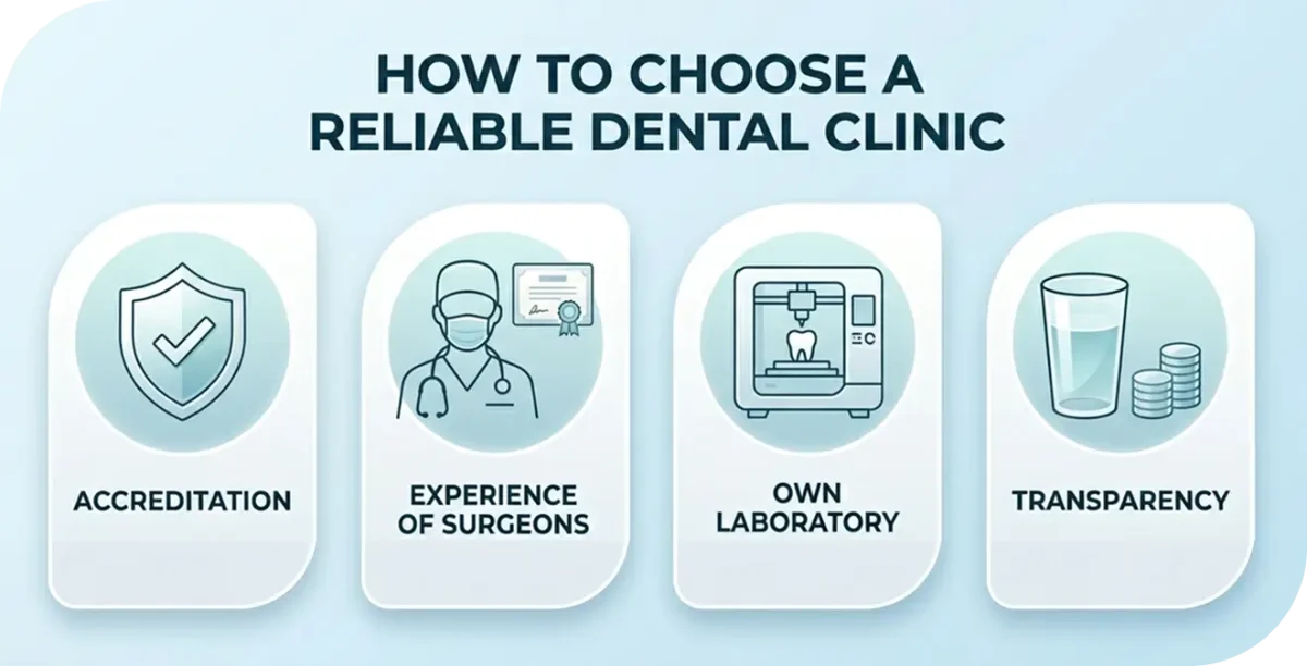 How to choose a reliable dental clinic in Turkey
