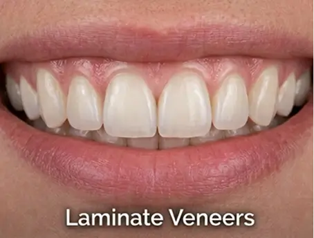 Laminate Veneers Closeup View