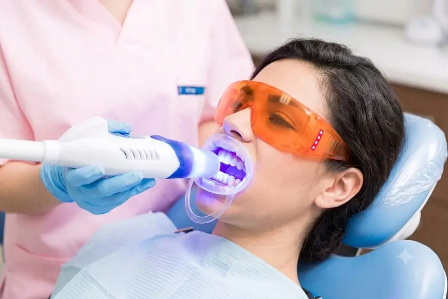 Laser Teeth Whitening